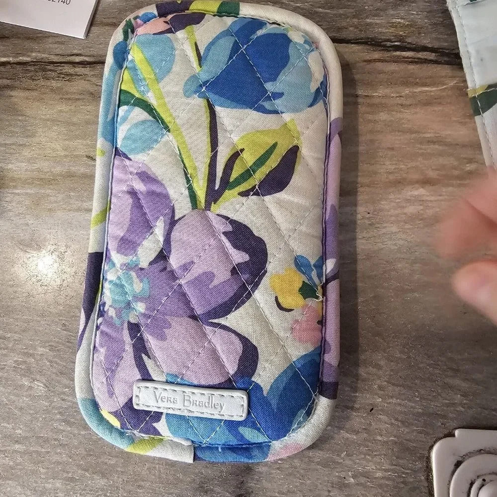 Floral Tan Tote Bag Set